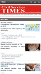 Mobile Screenshot of civilservicestimes.com
